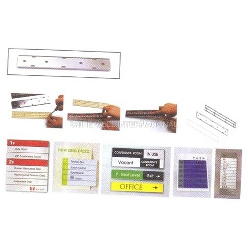 Rectangle Plain Interior Signage Frame