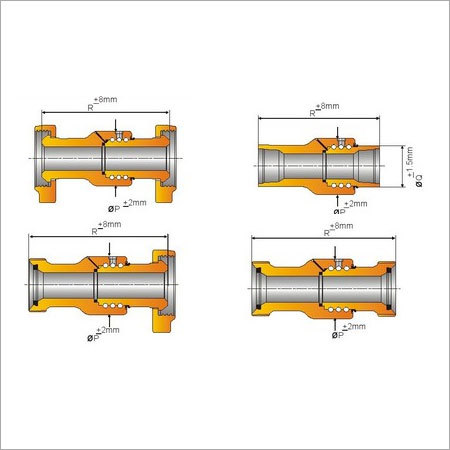 Long Sweep Swivel Joint - 20mm Stainless Steel, Union Ends (M x M) Connection, Ideal for Surface Casing Attachment
