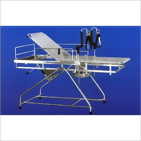 Labour Table - Stainless Steel 78x30x36 Inches, Hydraulic Height Adjustment, Durable, Easy Cleaning, Stable Base