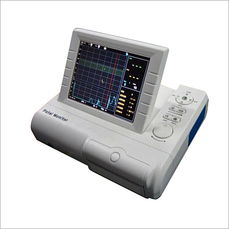 Fetal Monitor - ABS Plastic, 10x12x5 Inches, 7-Inch LCD | Rechargeable Battery, Bluetooth/USB Connectivity, Real-Time Monitoring, Portable Design, Multiple Sensors