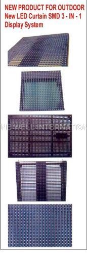 Outdoor LED Curtain SMD 3-in-1 Display System