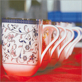 Bone China Coffee Mugs - 11oz, 3.5"h X 3.2"d | Dishwasher Safe, Microwave Safe, Elegant Design, Heat Resistant, Gift Box Packaging
