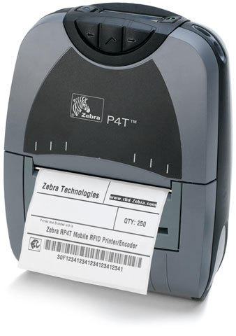 Zebra P4T(P4D-0UB00000-00) Portable Barcode Printer