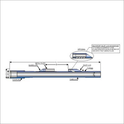 Conventional Mandrel - Stainless Steel, 2-3/8 EUE, 1-1/16" OD, 17-1/8" Length | Durable, Pressure Resistant, Shock Proof Packaging