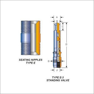 STANDING VALVES AND SEATING NIPPLES