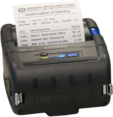 Citizen CMP-30 Barcode Printer