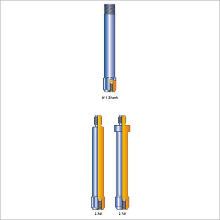 PARVEEN MODEL N-1 SHANK & PROBE - Stainless Steel, 2.3/8 & 2.7/8 Inches | Max O.D. 0.938 & 1.235 Inches, Top & Bottom Connections for Flow Control