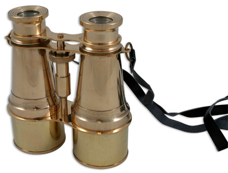 Solid Brass Binocular