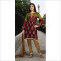 Handloom Salwar Kameez - Cotton Blend, 42 Inches, Maroon | Hand Embroidery, Soft Fabric, Fine Finish, Durable, Skin Friendly