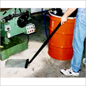 Chip Vac Removes Dusty Absorbent - Air Operated, Locking Ring Drum Lid | Powerful Vacuum, No Moving Parts, 0.1 Micron Filter, Low Sound
