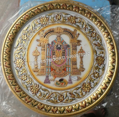 Marble Plates With Paintings