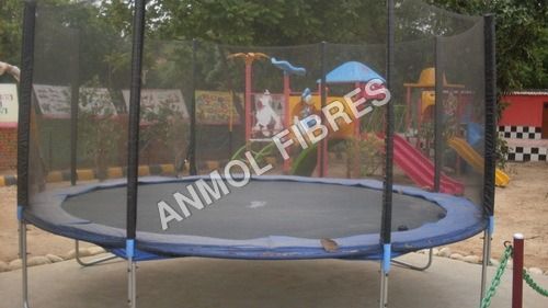 Outdoor Trampoline - Material: Plastic And Steel