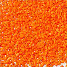 Orange Rotomoulding Granules - Polyethylene, 2-5 mm, Orange, Density 920 kg/m³ | Non-Toxic, Vibrant Color, Durable, Easy Molding
