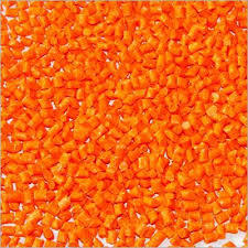 Orange Rotomoulding Granules