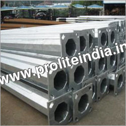 `Silver Octagonal Poles