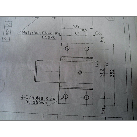 Axle Bracket For Slag Crusher