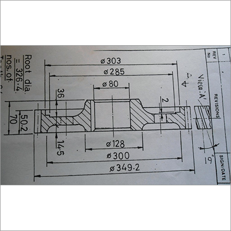 Gear For Slag Crusher