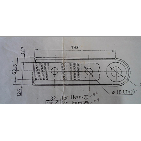 Line Plat For Door Mechanism