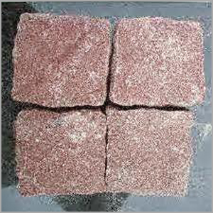 Red Granite Cubes