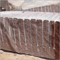 Red Granite Block