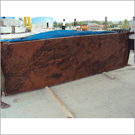 Red Multi Granite Slab
