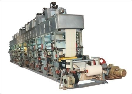 Eight Color Rotogravure Printing Machine