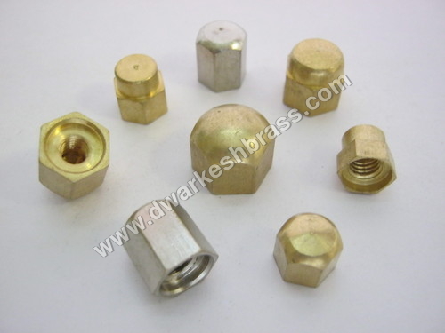 Brass Dome Nut