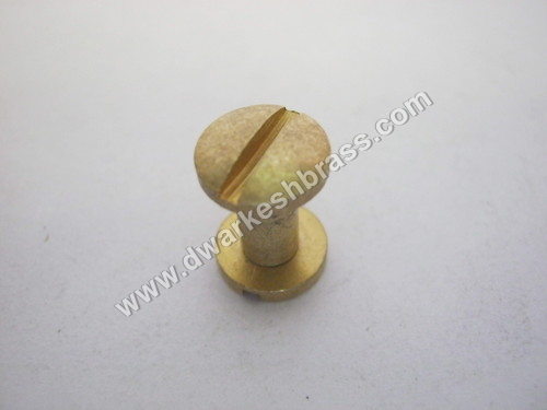 Brass File Screw