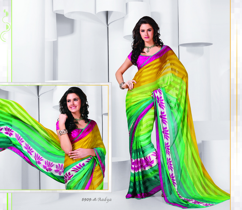 Printed Saree