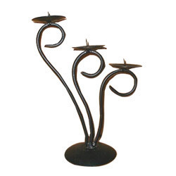 Wrought Iron Candle Stand