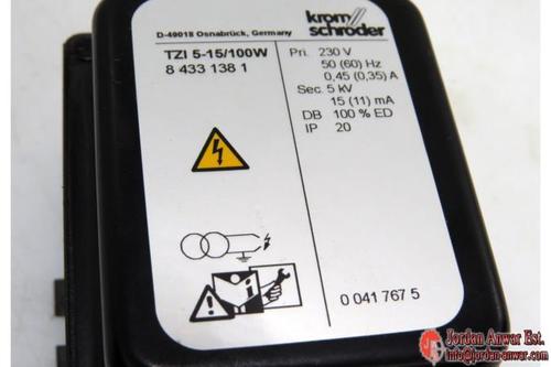 Krom Schroder Ignition Transformer