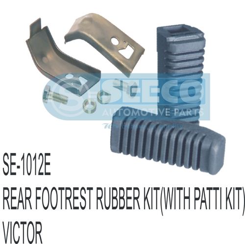 REAR FOOTREST RUBBER KIT