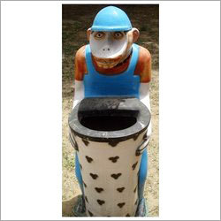 FRP Animal Shaped Dustbins