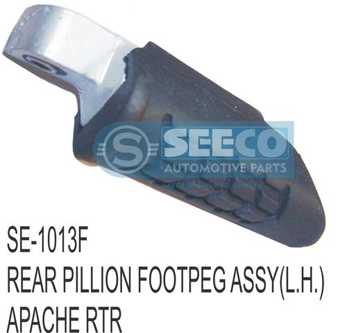 REAR PILLION FOOTPEG ASSY LH