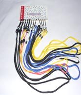 Lanyards Braided - Braided Cord, Black, Metal Clip and Swivel Hook | Durable, Secure Attachment, Multiple Colors