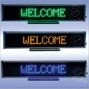 LED Single Colour Moving Display
