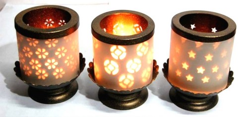 Brass Decorative Candle Holders