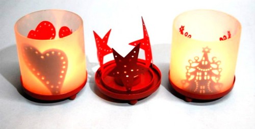 Decorative Candle Glass Votive Holders