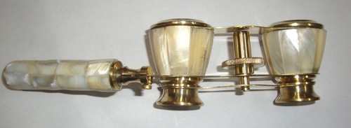 Antique Brass Opera Glasses Binoculars