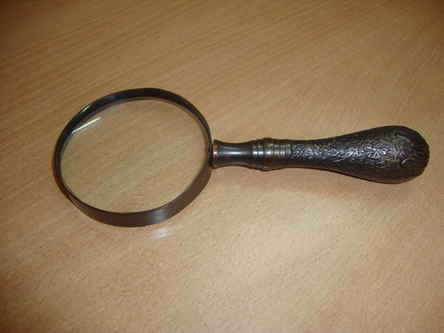 Brass Magnifying Glass
