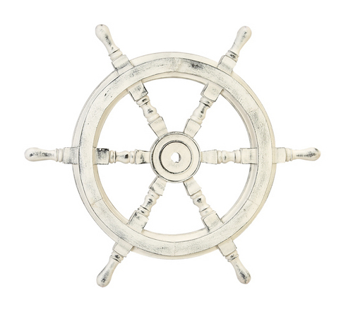 Vintage Replica Ship Wheel