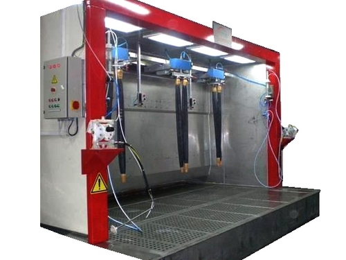 Chemical spray cabin