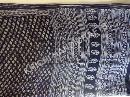 Block Printed Cotton Sarees