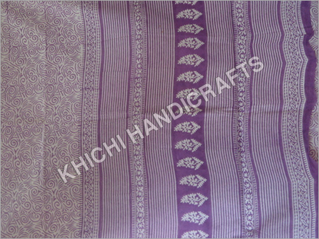 Hand Printed Sarees