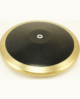 Hyper Spin - Brass Rim Polycarbonate/PBT Discus, Gold, 80-85% Rim Weight | IAAF Approved, Balanced, Durable