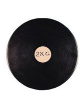 Rubber Discus Color Coaded