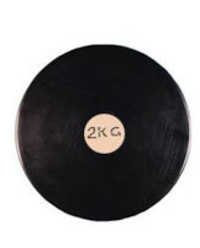 Rubber Discus Color Coaded