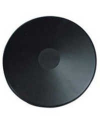 Rubber Discus Black - Rubber Material, 0.6-2.0 Kg, Black | Durable, Strong, Training Aid