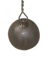 Unturned Iron Hammers - Cast Iron, 2-7 kg Sizes, Alloy Steel Ball Bearing, Steel Wire Handle
