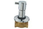 Concealed Isolation Valve 1/2 - Color: Silver